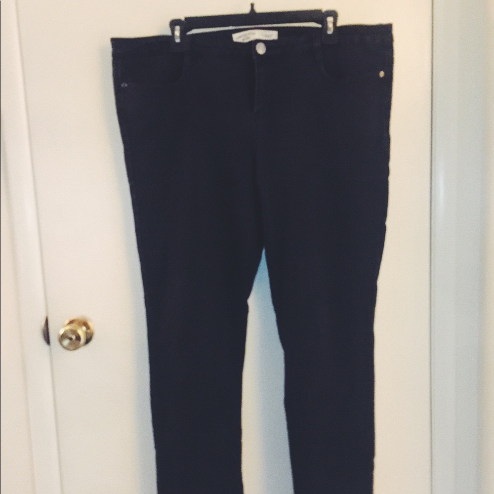 🔴 JC Penny Black Jeans Perfect Weight Fabric